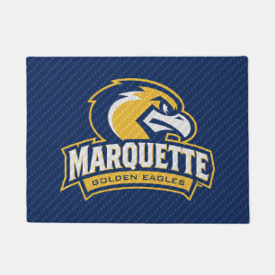 Marquette University Carbon Fiber Pattern Doormat