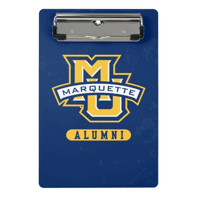 Marquette University Distressed Mini Clipboard (Front)
