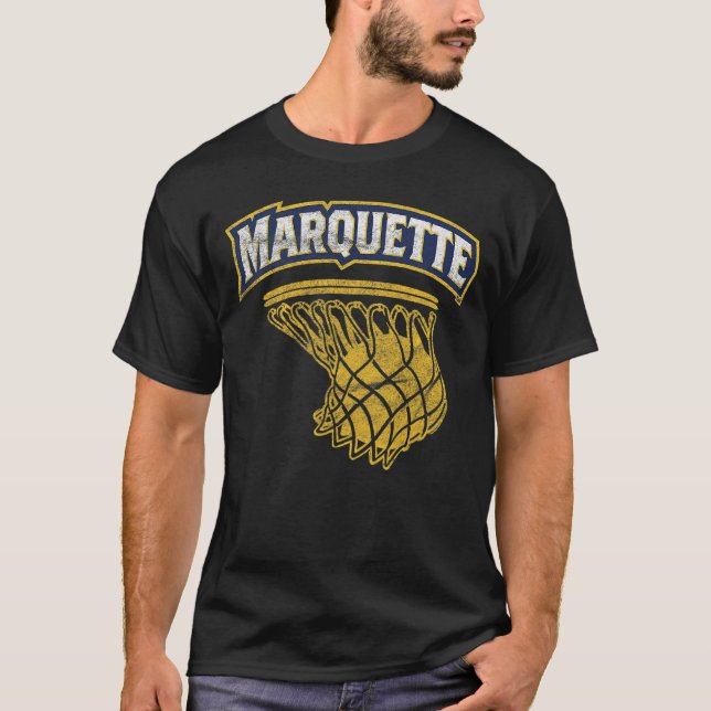 Marquette University Golden Eagles Basketball T-Shirt (Front)