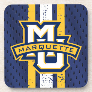 Marquette University Jersey Beverage Coaster
