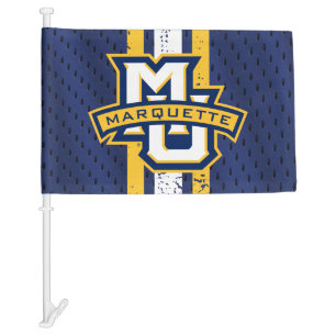 Marquette University Jersey Car Flag