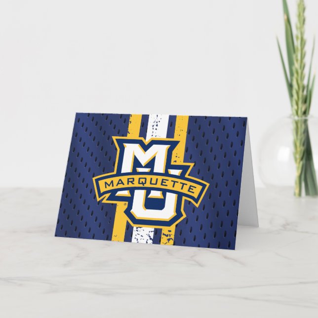 Marquette University Jersey Card (Front)