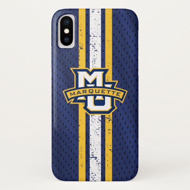 Marquette University Jersey Case-Mate iPhone Case (Back)