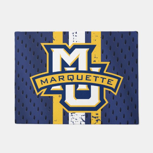 Marquette University Jersey Doormat