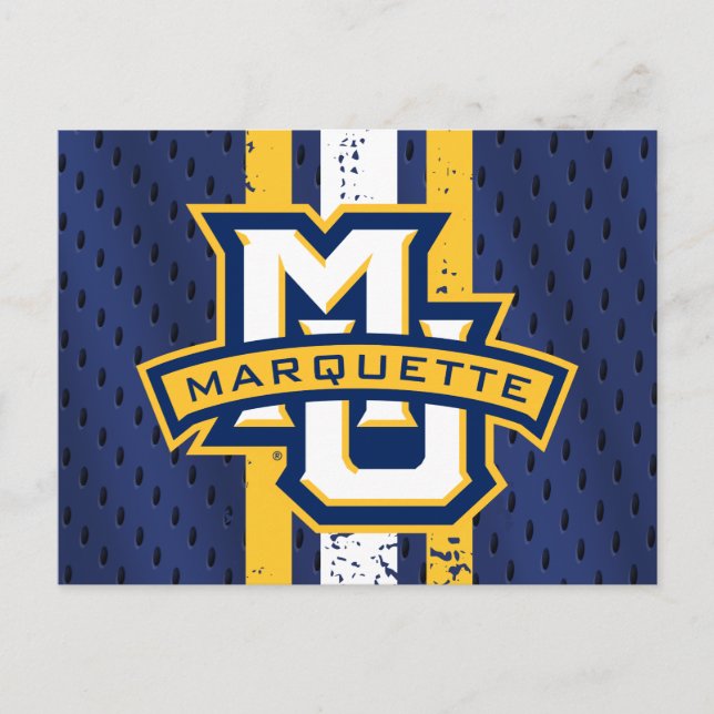 Marquette University Jersey Invitation Postcard (Front)