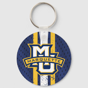 Marquette University Jersey Keychain