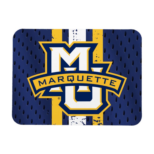 Marquette University Jersey Magnet (Horizontal)