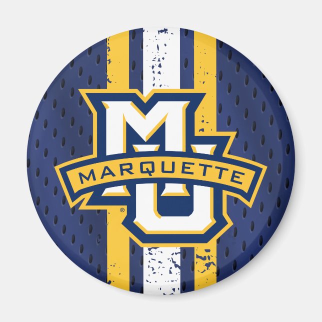 Marquette University Jersey Magnet (Front)