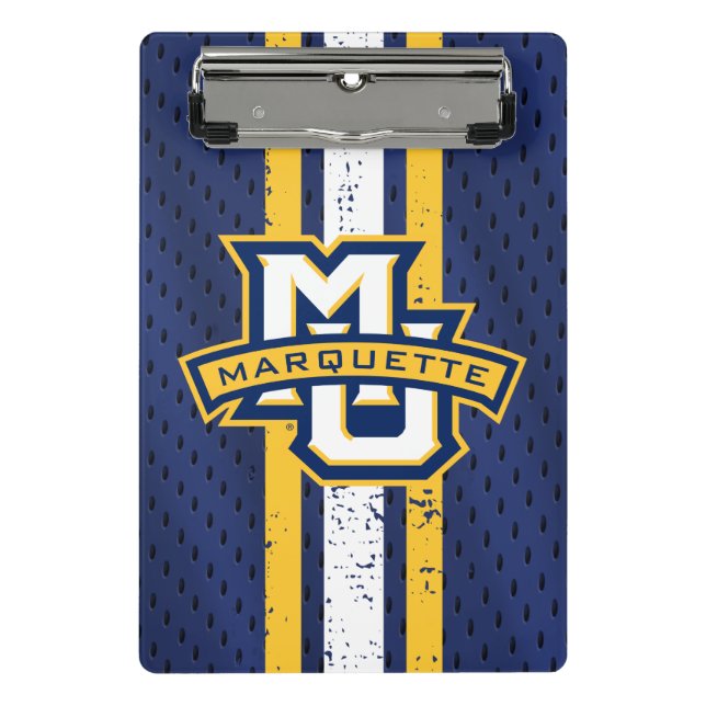 Marquette University Jersey Mini Clipboard (Front)