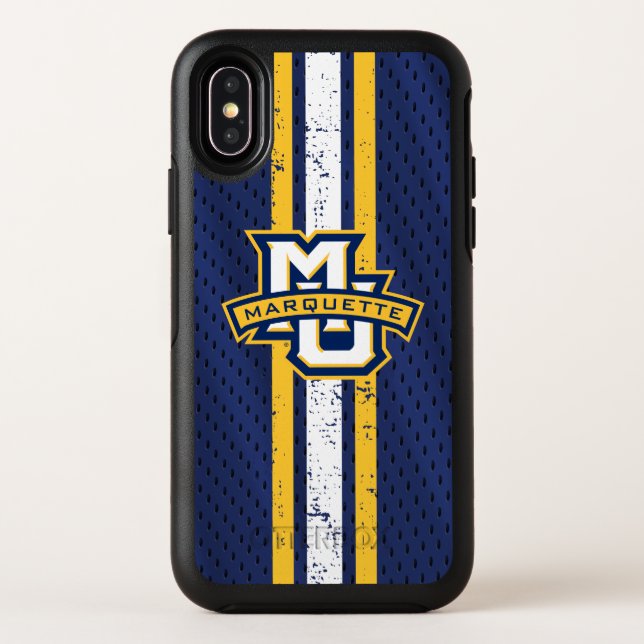 Marquette University Jersey Otterbox iPhone Case (Back)