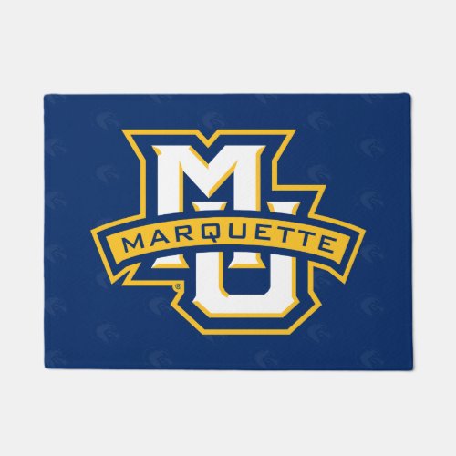 Marquette University Logo Watermark Doormat