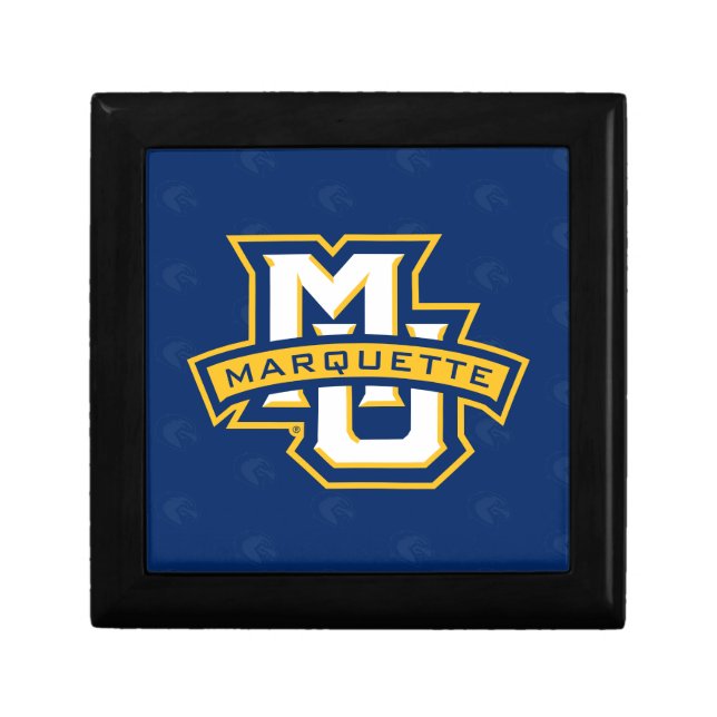 Marquette University Logo Watermark Gift Box (Front)