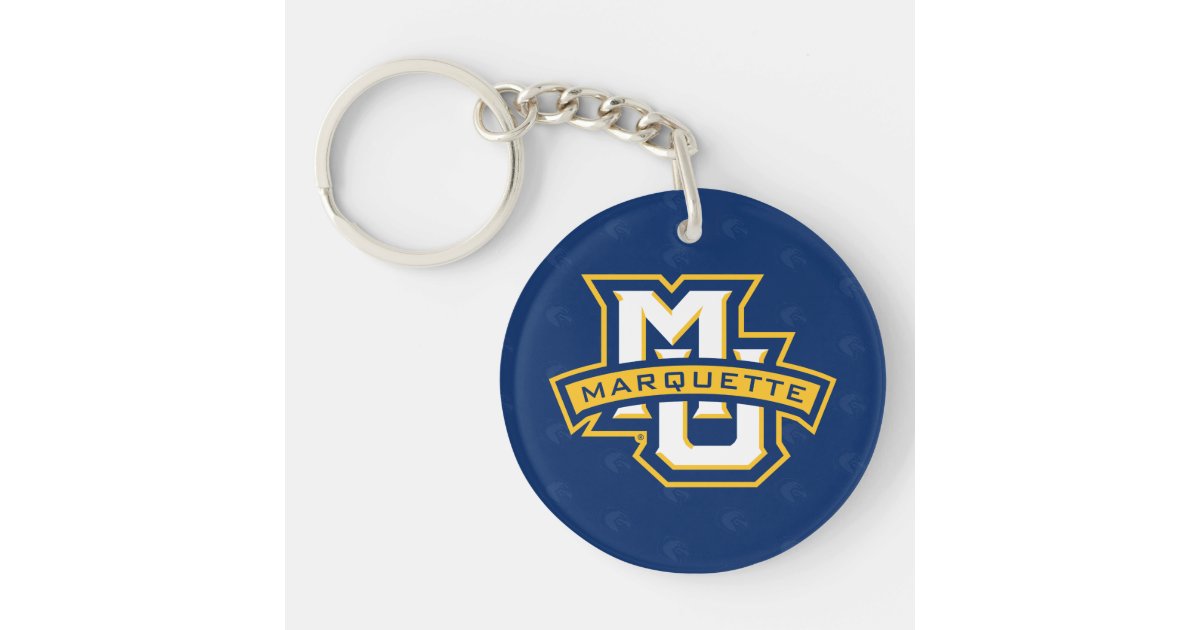 Marquette University Logo Watermark Keychain Zazzle