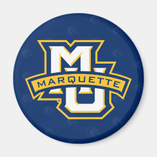Marquette University Logo Watermark Magnet
