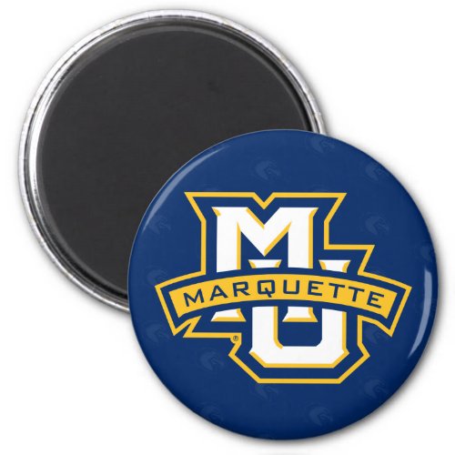 Marquette University Logo Watermark Magnet