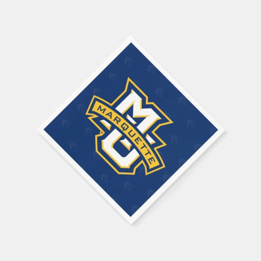 Marquette University Logo Watermark Napkins Zazzle