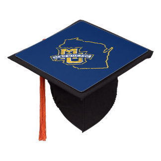 Marquette University State Love Graduation Cap Topper