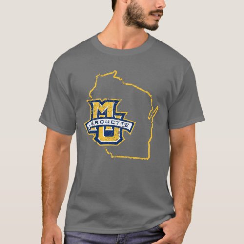 Marquette University State Love T_Shirt