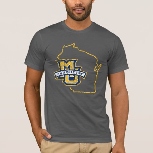 Marquette University State Love T_Shirt