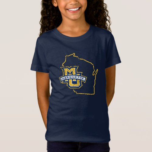 Marquette University State Love T_Shirt