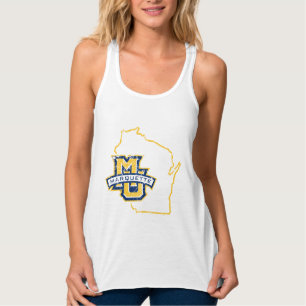 Marquette University State Love Tank Top