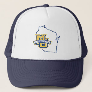 Marquette University State Love Trucker Hat