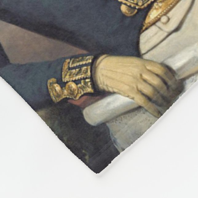 Marquis de Lafayette Blanket (Corner)