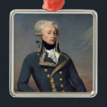 Marquis de Lafayette Ornament -Lafayette Christmas<br><div class="desc">Excellent ornament for your tree. Get yours today in time for the holidays. These can go anywhere and don't have to be just for the holidays. You can hang this anywhere you want to remember Lafayette. Get a whole bunch today. Perfect for small gifts for everyone. Perfect for the history...</div>