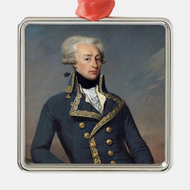 Marquis de Lafayette Ornament -Lafayette Christmas (Front)