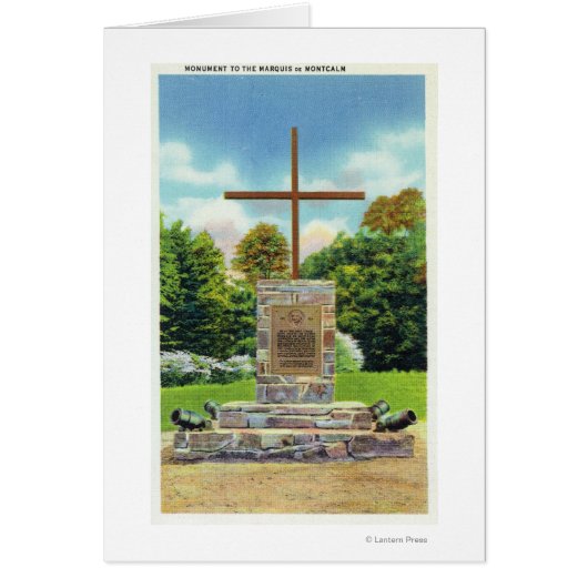 Marquis de Montcalm Monument Scene (Front)