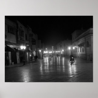 Marrakech at dawn poster
