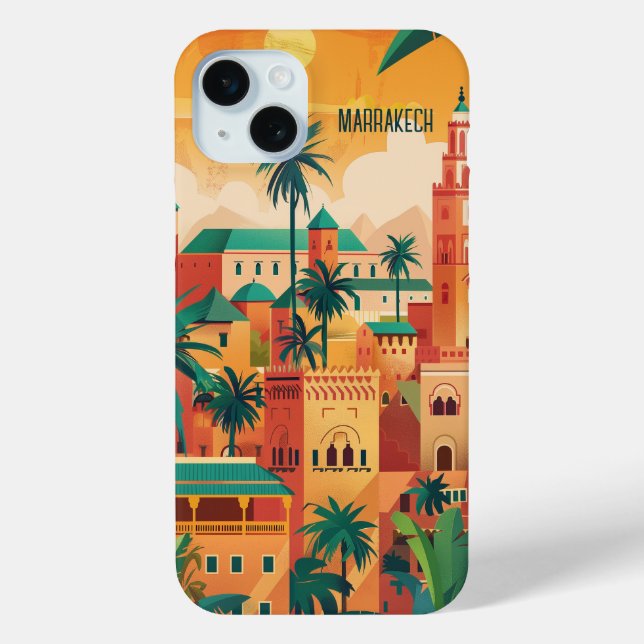 Marrakech Case-Mate iPhone Case (Back)