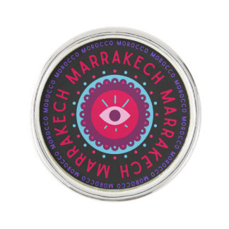 Marrakech Eyes Lapel Pin