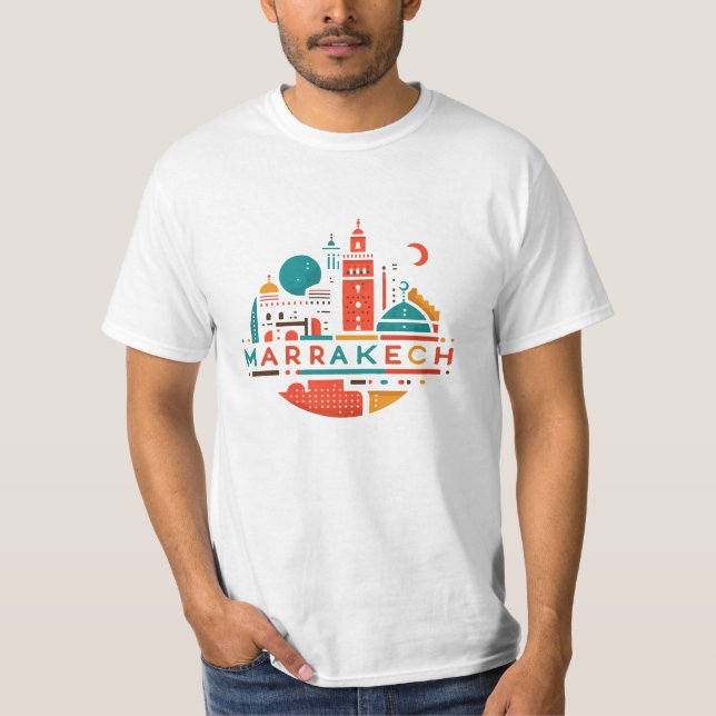 Marrakech - Morocco T-Shirt (Front)