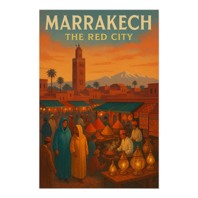 MARRAKECH – The Red City Poster (Front)