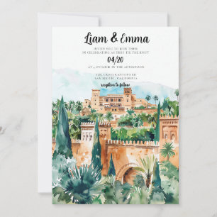 Marrakech Wedding Invitation destination wedding
