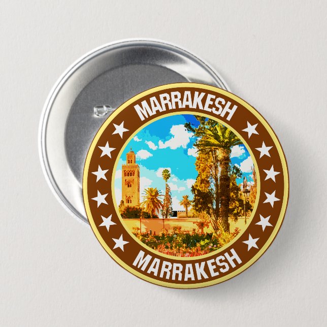 Marrakesh                                          button (Front & Back)