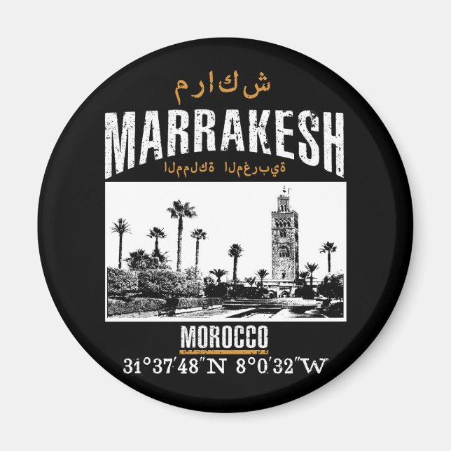 Marrakesh Magnet (Front)