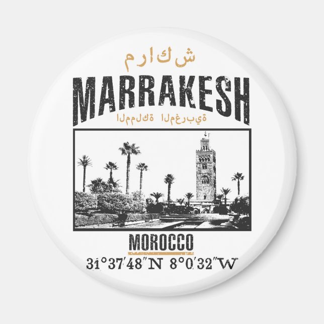 Marrakesh Magnet (Front)