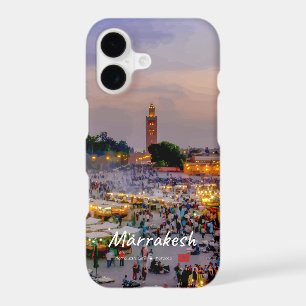 Marrakesh, Morocco - Jemaa el Fnaa Square iPhone 17 Case