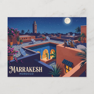 Marrakesh Morocco Postcard