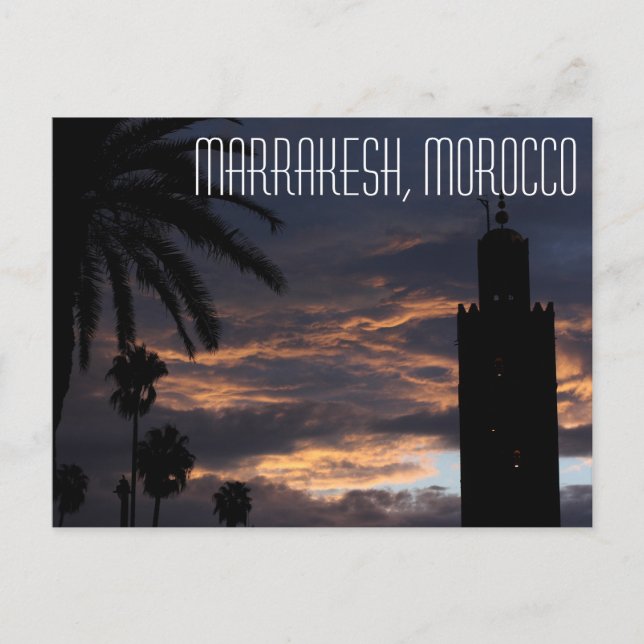 Marrakesh, Morocco Postcard (Front)