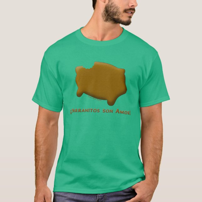 Marranitos son Amor (Marranitos are Love) T-Shirt (Front)