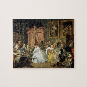 Marriage a la Mode: IV, The Toilette, c.1743 (oil Jigsaw Puzzle
