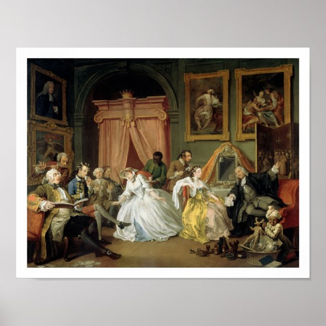 Marriage a la Mode: IV, The Toilette, c.1743 (oil Poster (Front)