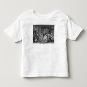 Marriage a la Mode, Plate IV, The Toilette, 1745 Toddler T-shirt