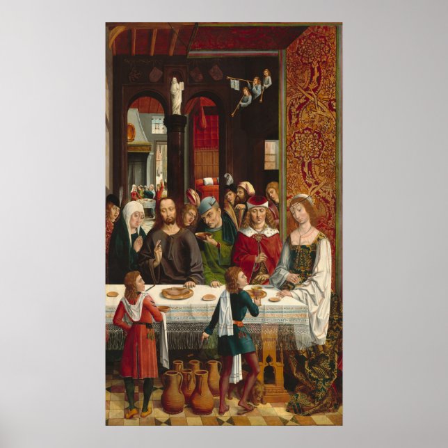 Marriage at Cana - Catholic Kings Fine Art Poster (Front)