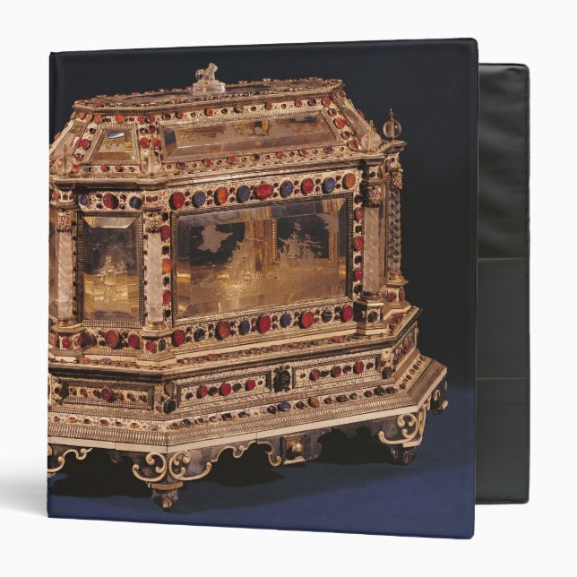 Marriage coffer, 1753 binder (Front/Inside)