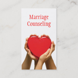Marriage Counseling Group Life Coach Therapy Business Card
