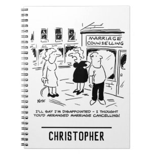 Marriage Counselling, not Cancelling Notebook